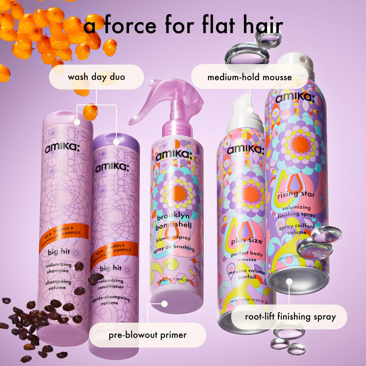 AMIKA-BIG HIT VOLUMIZING CONDITIONER (275ML/9.2OZ)