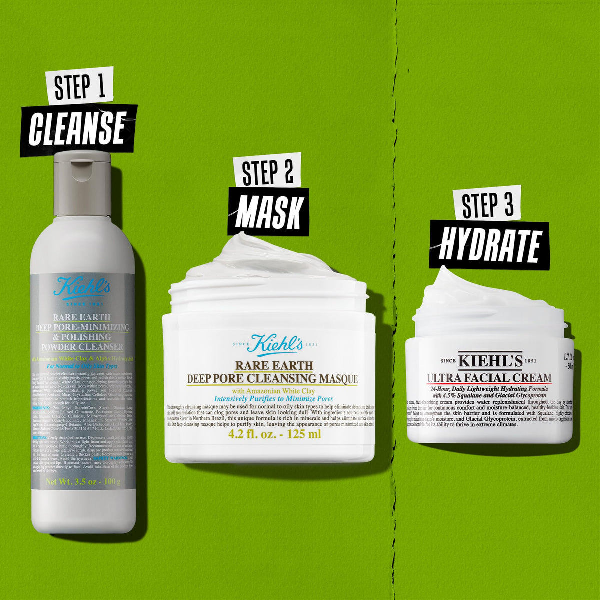 Kiehl's Rare Earth Deep Pore Cleansing Masque 125ml/4.2oz