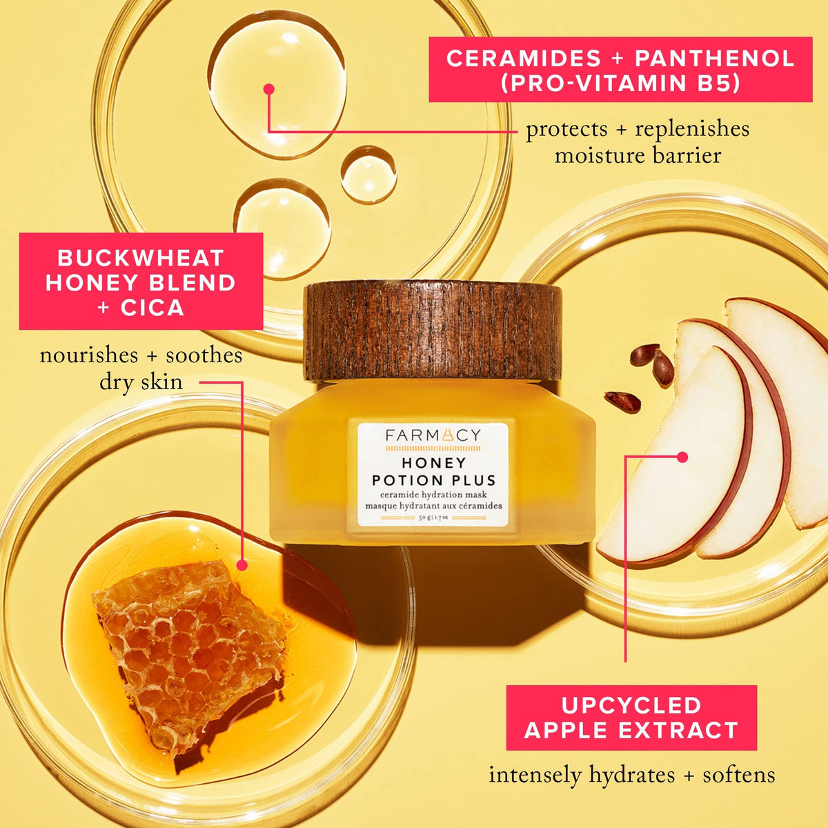 Farmacy Honey Potion Plus Face Mask 4.1 oz