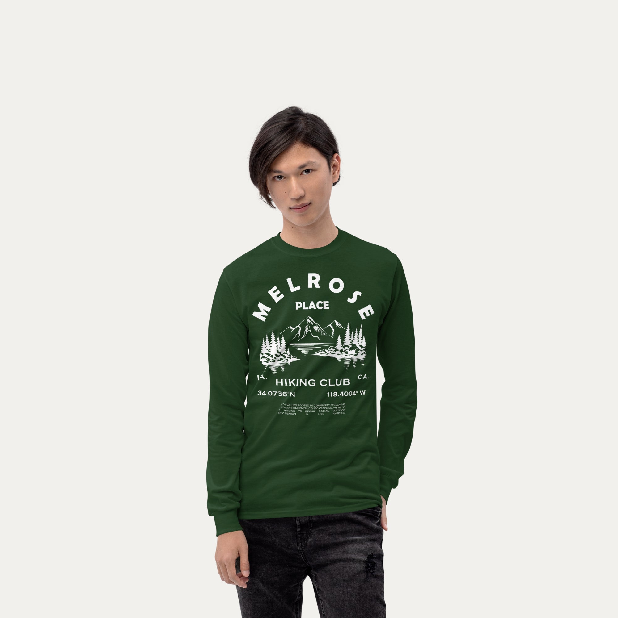 Melrose Place Hiking Graphic Long Sleeve