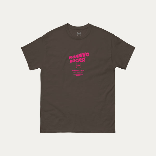 Running sucks t shirt on sale