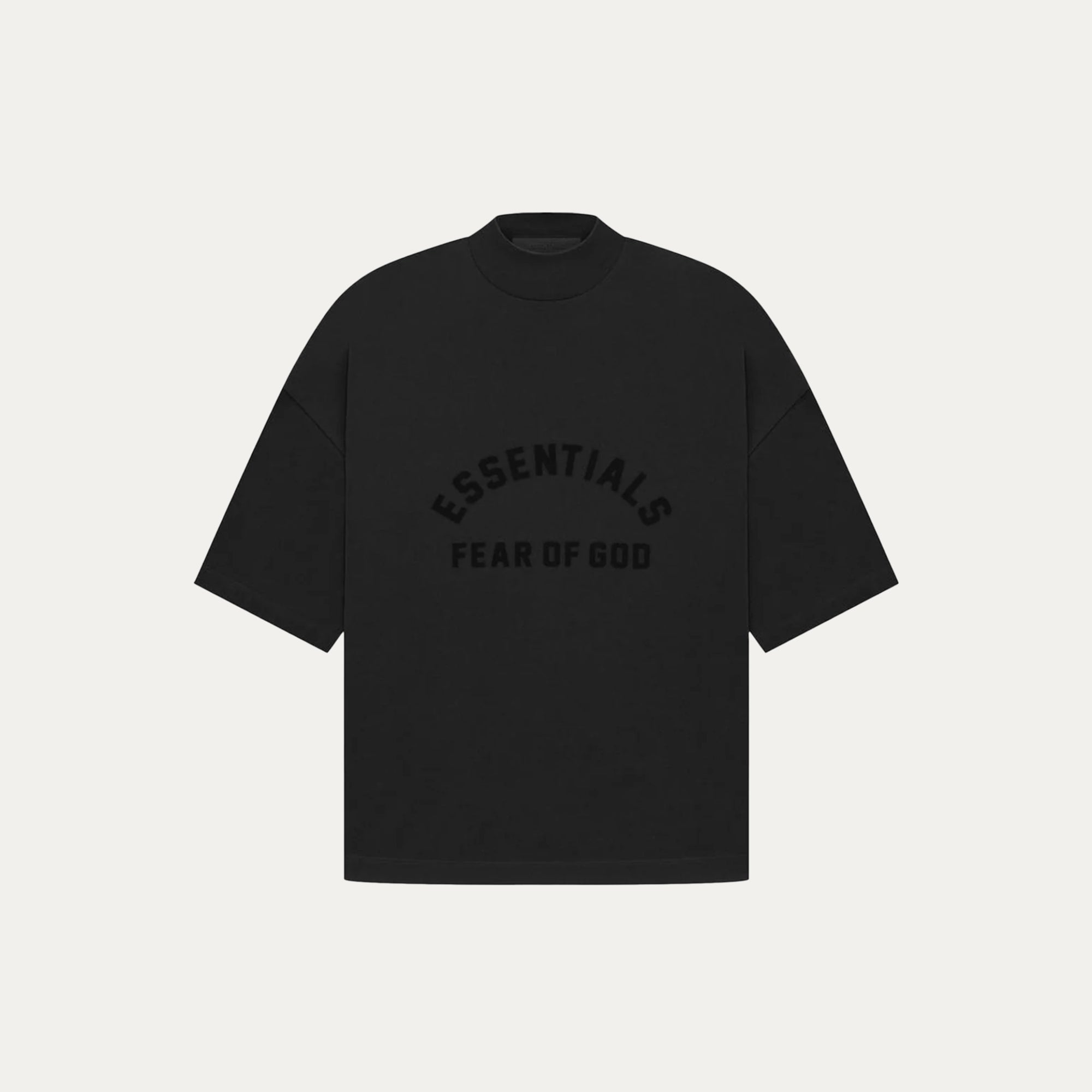 Fear of God Essentials Black Bonded Tee