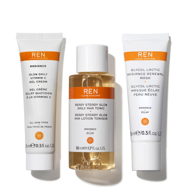 Ren Glow One Step Further Kit - Radiance Boost