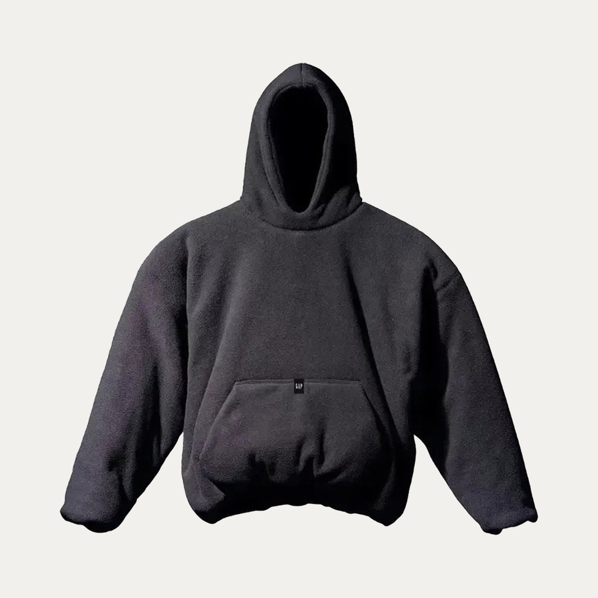 Yeezy Gap Engineered by Balenciaga Polar Fleece Padded Hoodie - Black