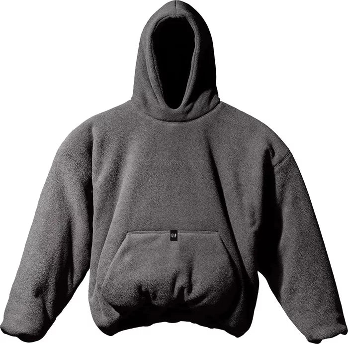 Yeezy Gap Engineered by Balenciaga Polar Fleece Padded Hoodie - Dark G Yeezy Gap Engineered by Balenciaga Polar Fleece Padded Hoodie - Dark G