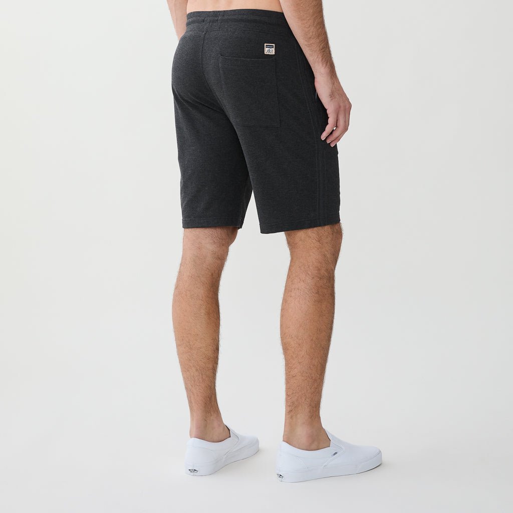 Chuck Brushback Fleece Short - Charcoal Heather