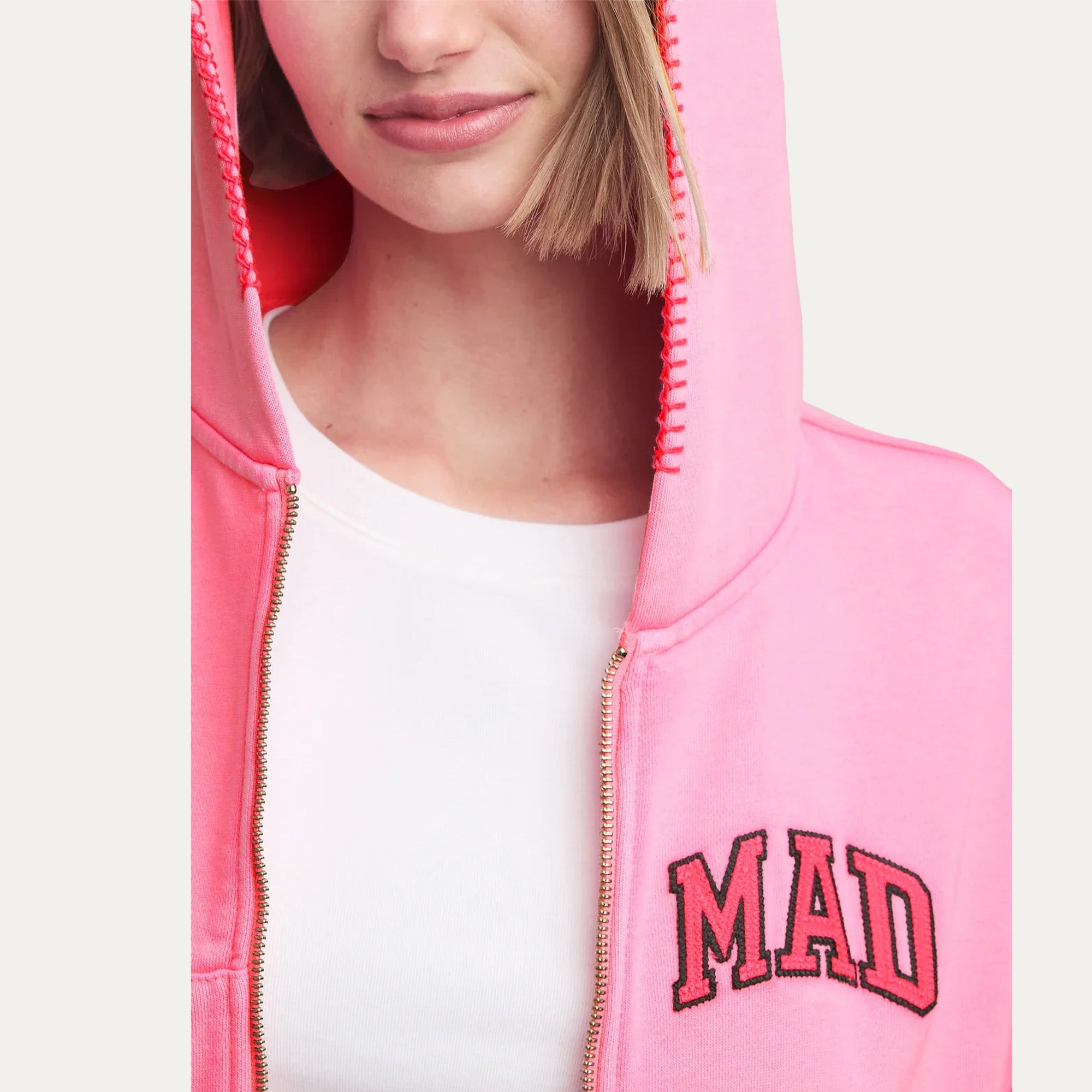 Gap x MadHappy Full Zip Cropped Mad Hoodie