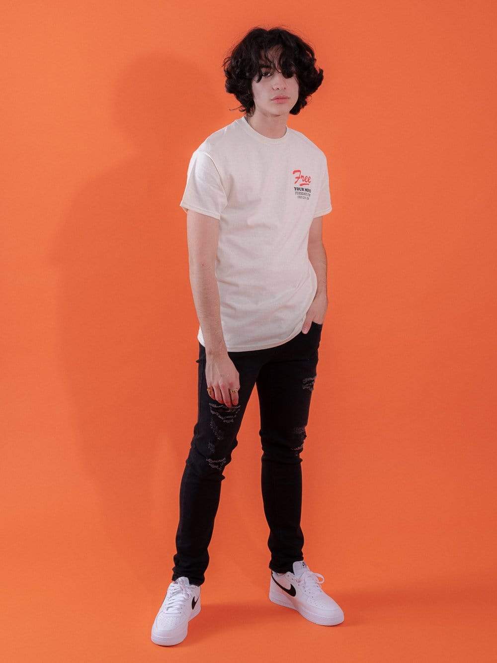 Free Your Mind Tee - Natural