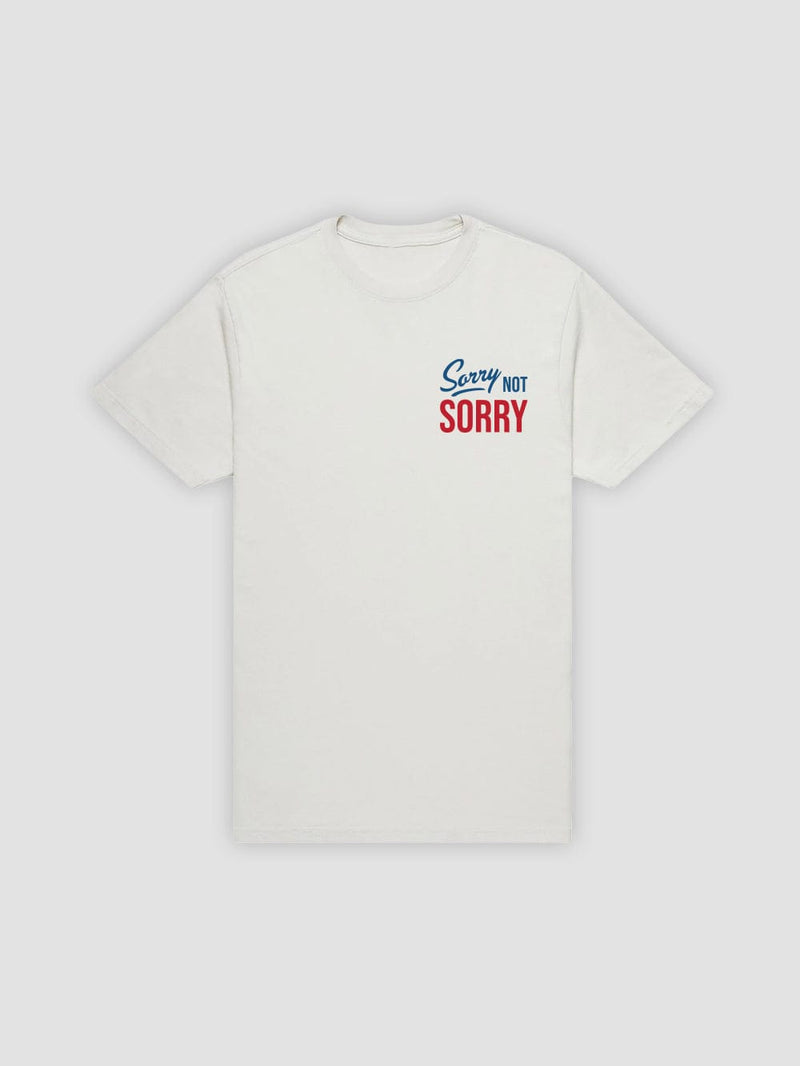 Not Sorry Tee - Natural