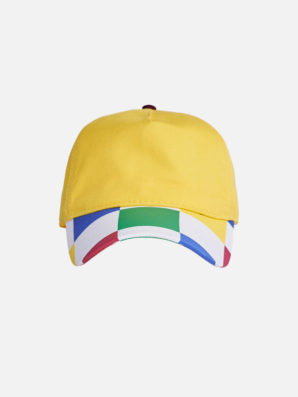 Rainbow Checkered Hat