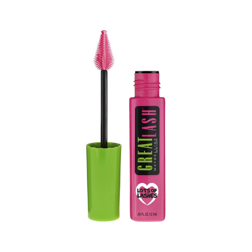 Maybelline Great Lash Lots Of Lashes Mascara 141 Very Black 0.43oz (2 Pack)