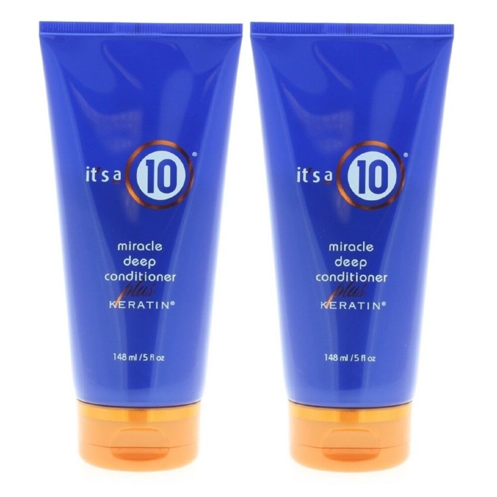 It's A 10 Miracle Deep Conditioner Plus Keratin 5oz/148ml (2 Pack)