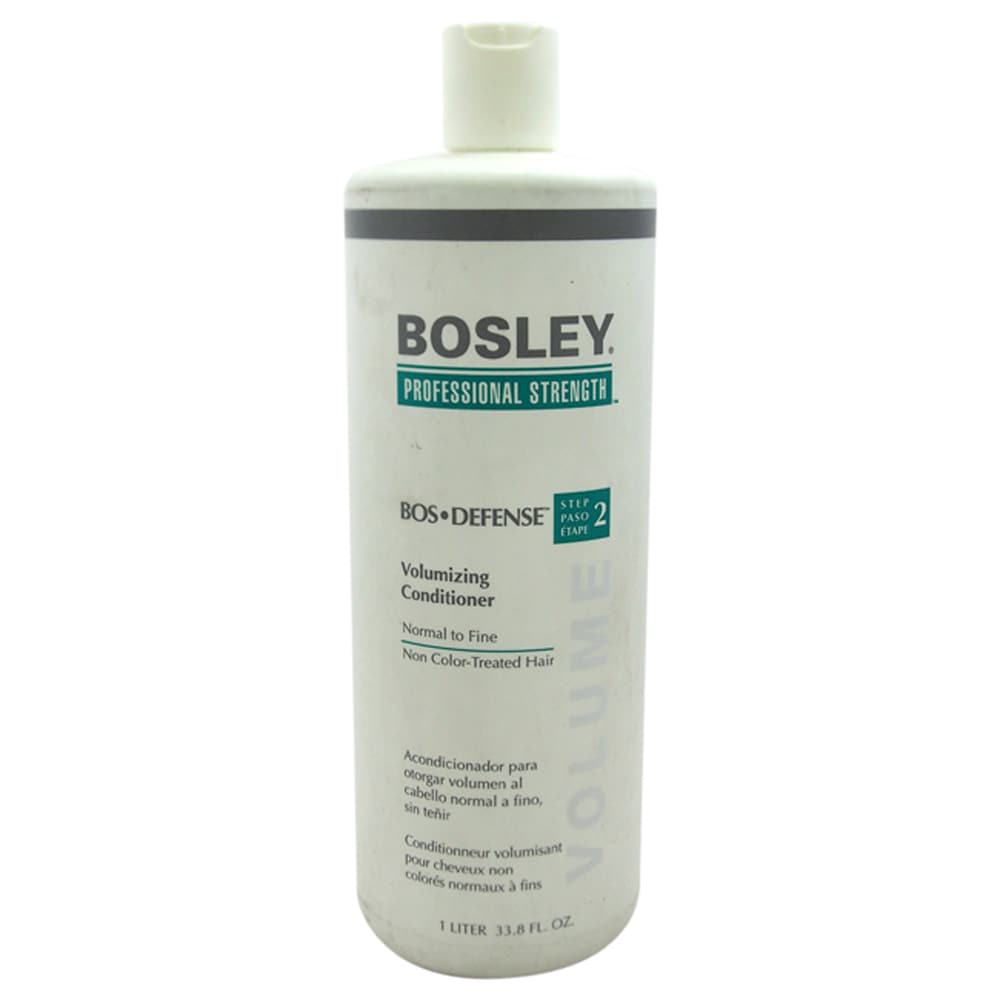 Bosley Defense Volume Conditioner Normal/Fine Non Color-Treated Hair 1 Liter/33.8oz (Green)