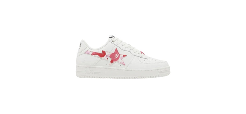 A Bathing Ape Bape Sta Low ABC Camo White Pink