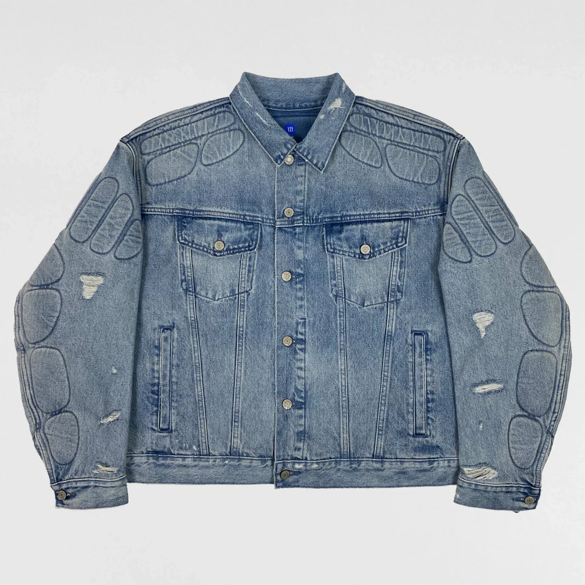 ジャケット・アウター Yeezy Gap Balenciaga Padded Denim Jacket s-l400.jpg