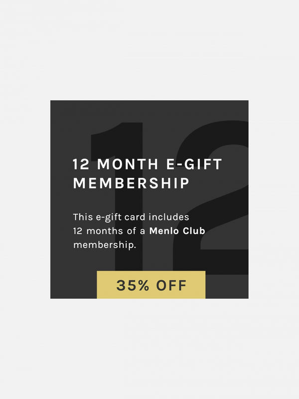 12 Month Menlo Club Subscription