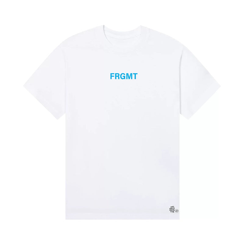 Anti Social Social Club x Fragment Design Logo Tee - White/Blue