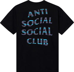 Anti Social Social Club x Fragment Design Logo Tee - Black/Blue