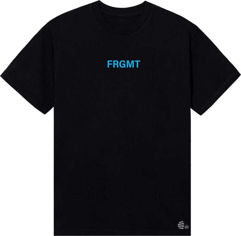 Anti Social Social Club x Fragment Design Logo Tee - Black/Blue