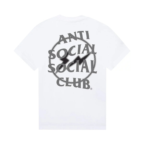 Anti Social Social Club x Fragment Design Half Tone Logo Tee - White/Grey