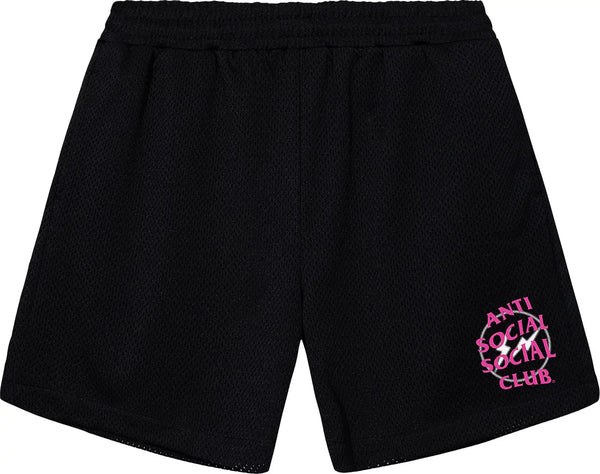 Anti Social Social Club x Fragment Design Half Tone Logo Short - Black/Pink