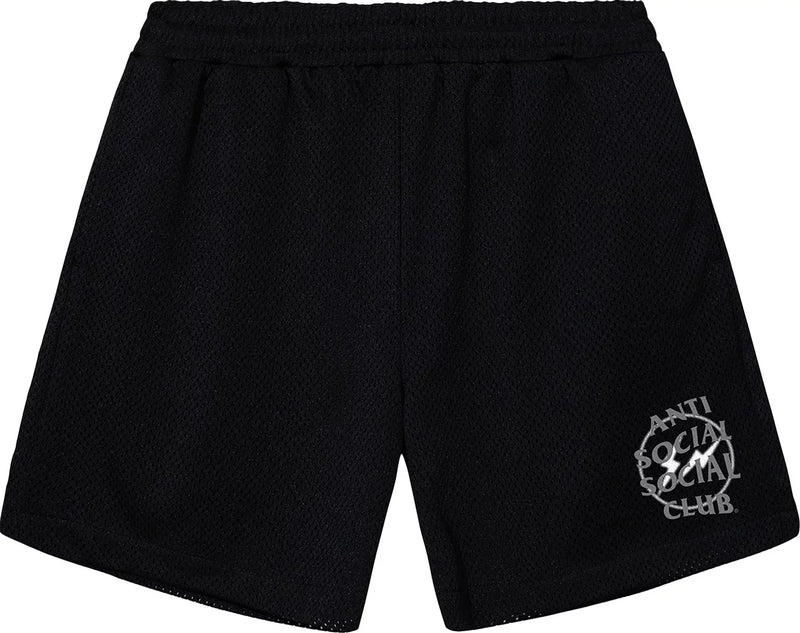 Anti Social Social Club x Fragment Design Half Tone Logo Short - Black/Grey