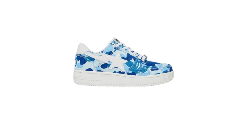 A Bathing Ape Bape Sta Low ABC Camo 20th Anniversary Blue