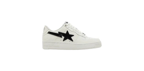 A Bathing Ape Bape Sta Low M2 White Leather