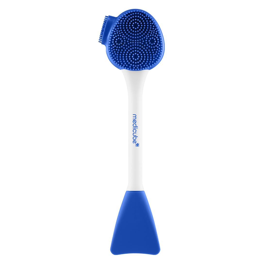 MEDICUBE-MULTI PORE BRUSH & FACE MASK APPLICATOR 4-IN-1 SILICONE JELLY BRUSH