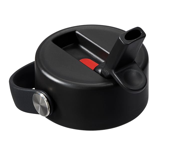 Hydro Flask Wide Mouth Flex Straw Cap (Black)