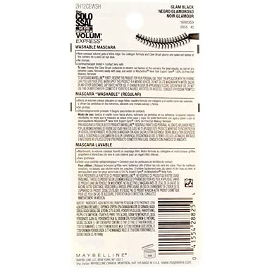 Maybelline Volum'Express The Colossal Cat Eyes Washable Mascara 233 Glam Black 0.31oz/9.2ml