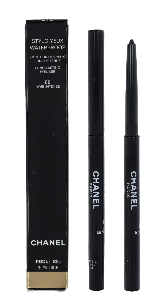 Chanel Stylo Yeux Waterproof Long-Lasting Eyeliner 88 Noir Intense 0.01oz/0.30g