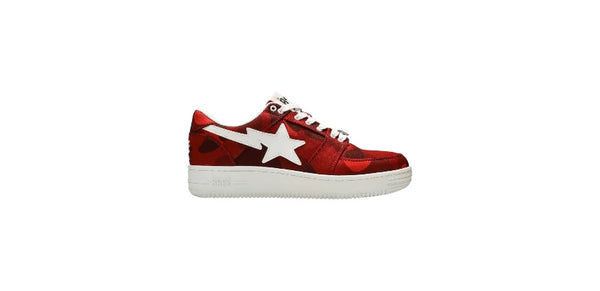 A Bathing Ape Bape Sta Low Camo Combo Red