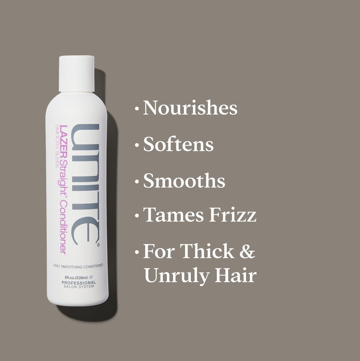 Unite Lazer Straight Conditioner Smooth Sleek 8oz