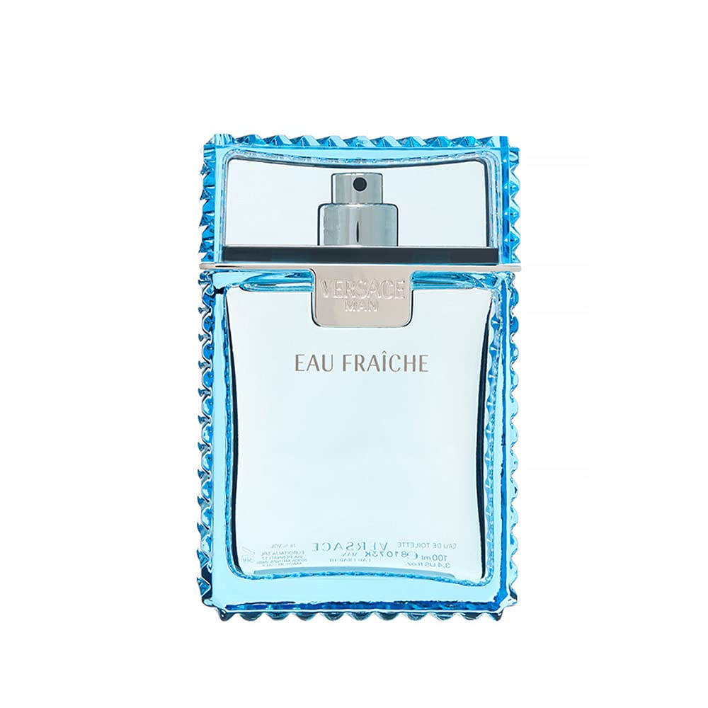 Versace Man Eau Fraiche by Versace for Men 3.4 oz Eau de Toilette Spray