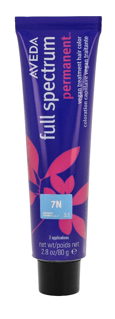 Aveda Full Spectrum Permanent Vegan Treatment Hair Color 7N 80g/2.8oz