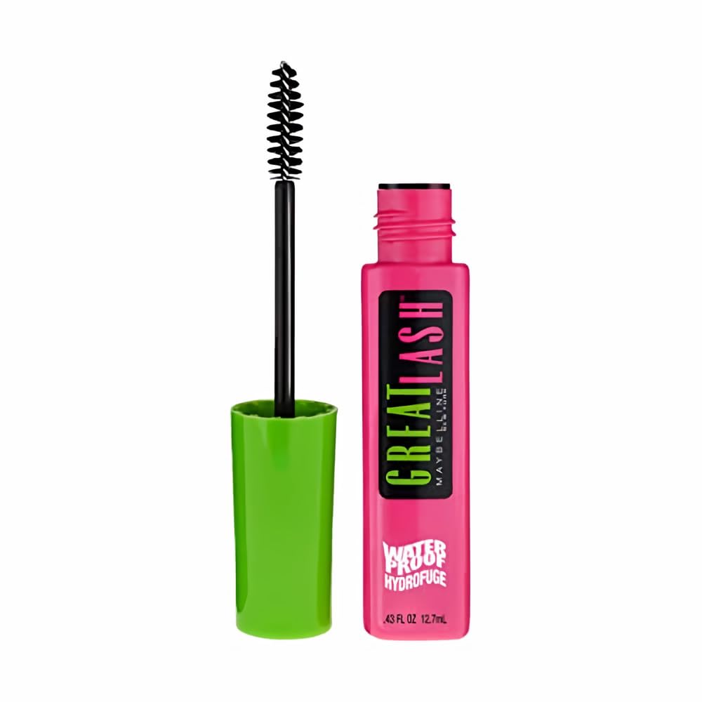 Maybelline Great Lash Mascara 111 Very Black Waterproof 0.43oz/12.7ml