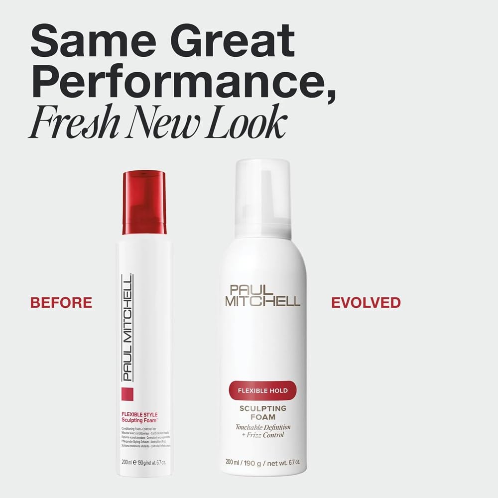 PAUL MITCHELL-FLEXIBLE STYLE SCULPTING FOAM (200ML/6.8OZ)
