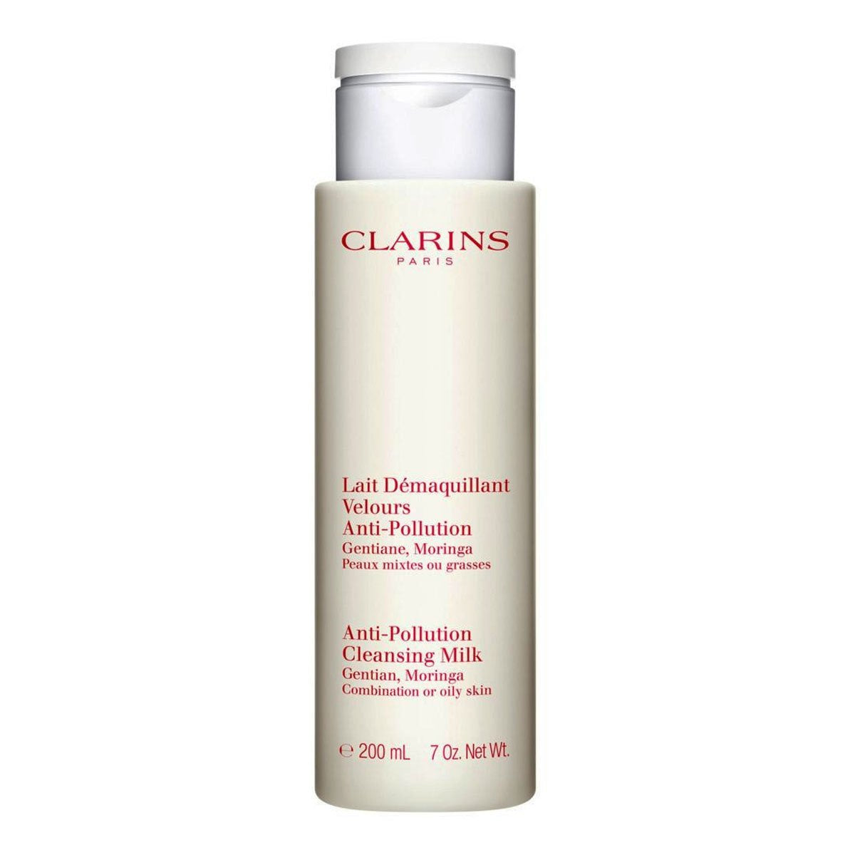 Clarins Cleansing Milk w/Gentian, Morgina Anti Pollution Comb./Oily Skin 200ml