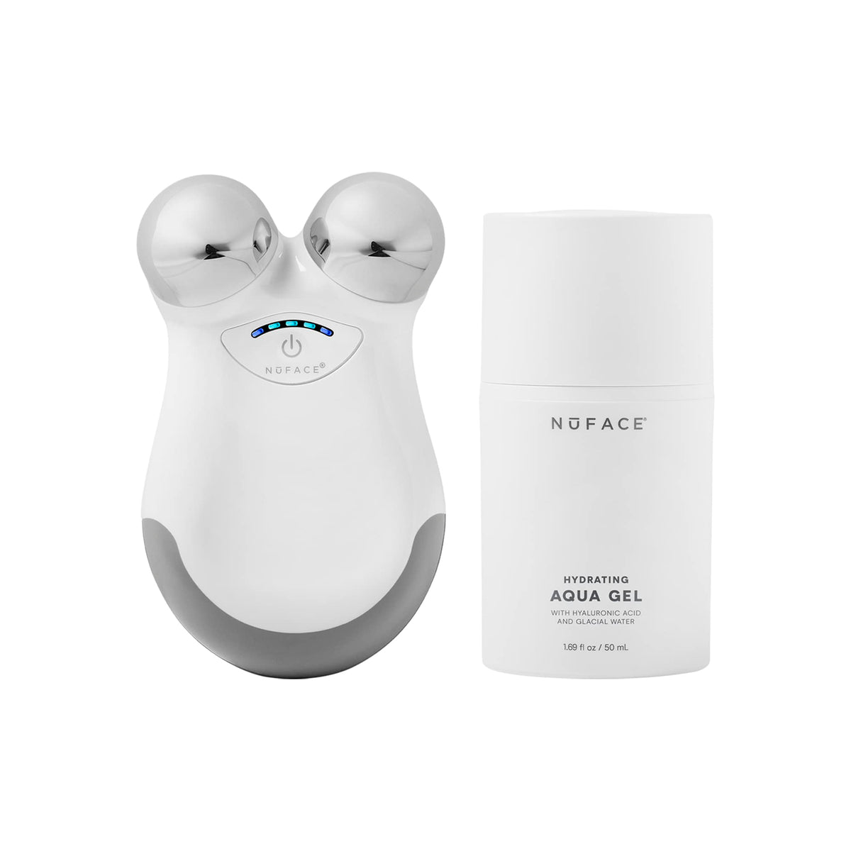 NuFACE Mini Facial Toning Device (Includes Aqua Gel 1.69oz/50ml)