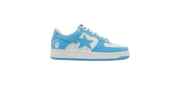 A Bathing Ape Bape Sta Low Patent Blue