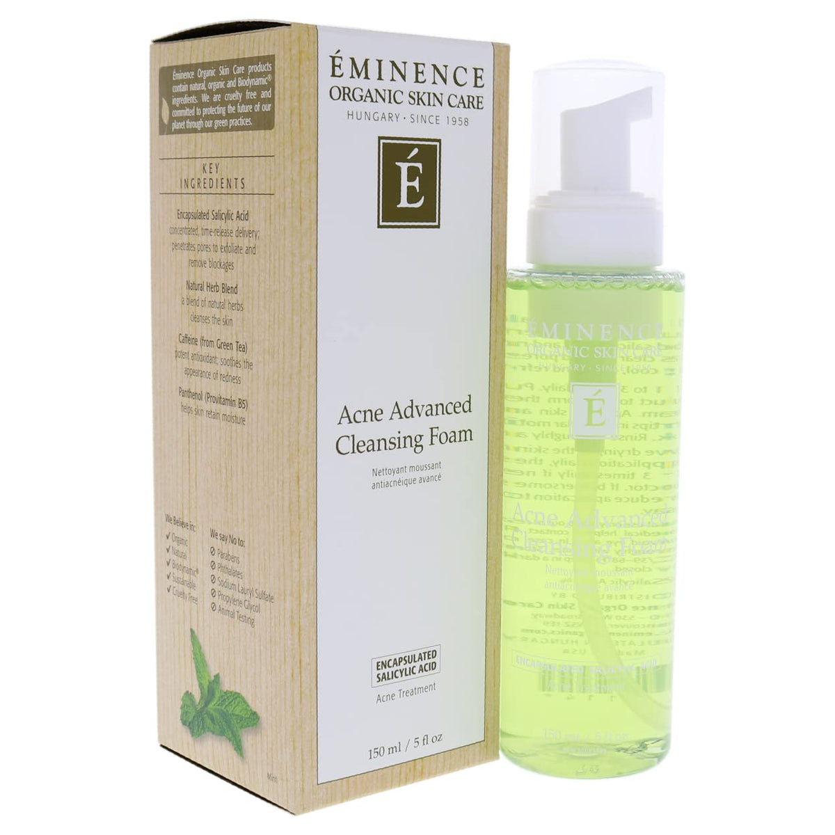 EMINENCE-ACNE ADVANCED CLEANSING FOAM (147ML/5OZ)