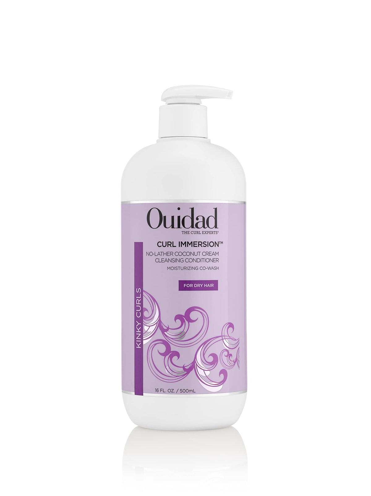 Ouidad Curl Immersion No-Lather Coconut Cream Cleansing Conditioner 16oz/473ml