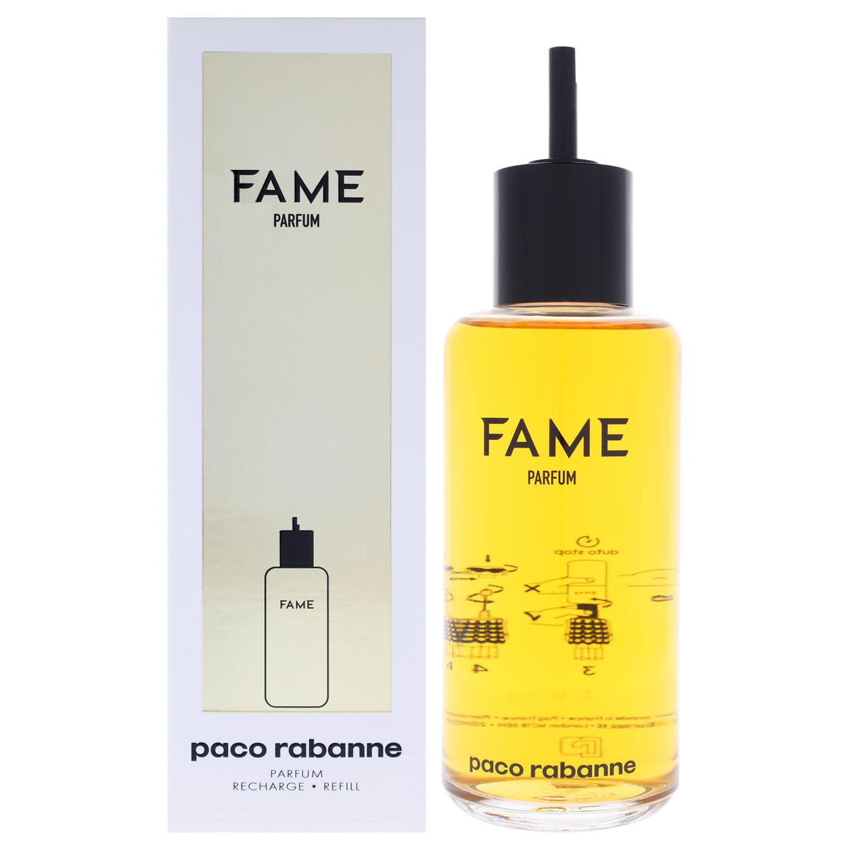 Rabanne Fame Parfum Spray Refill 6.8 oz (Women)