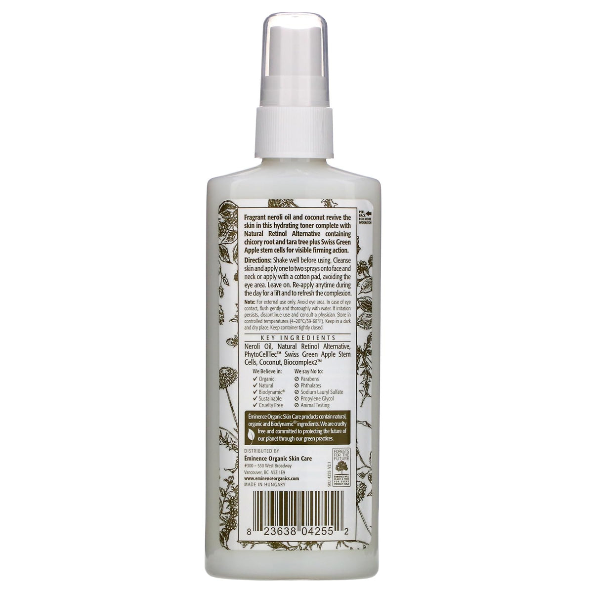 Neroli Age Corrective Hydrating Mist by Eminence for Unisex - 4.2 oz Mist