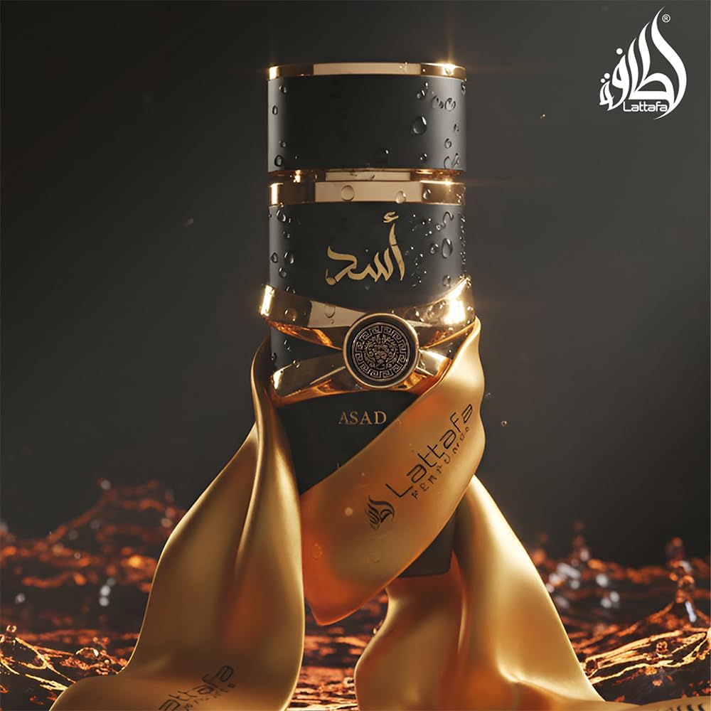 Lattafa Asad Eau De Parfum Spray for Men 100ml/3.4oz