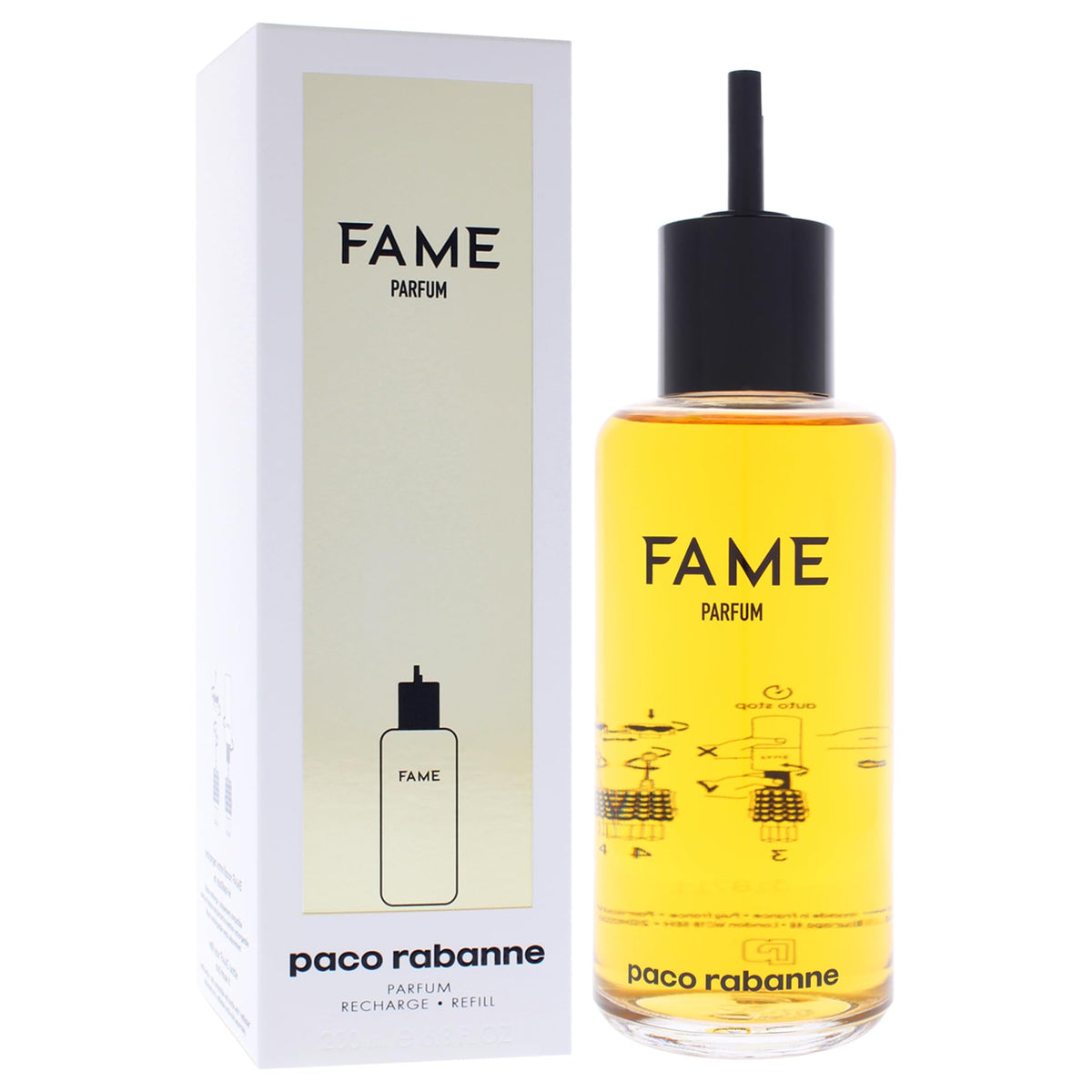 Rabanne Fame Parfum Spray Refill 6.8 oz (Women)