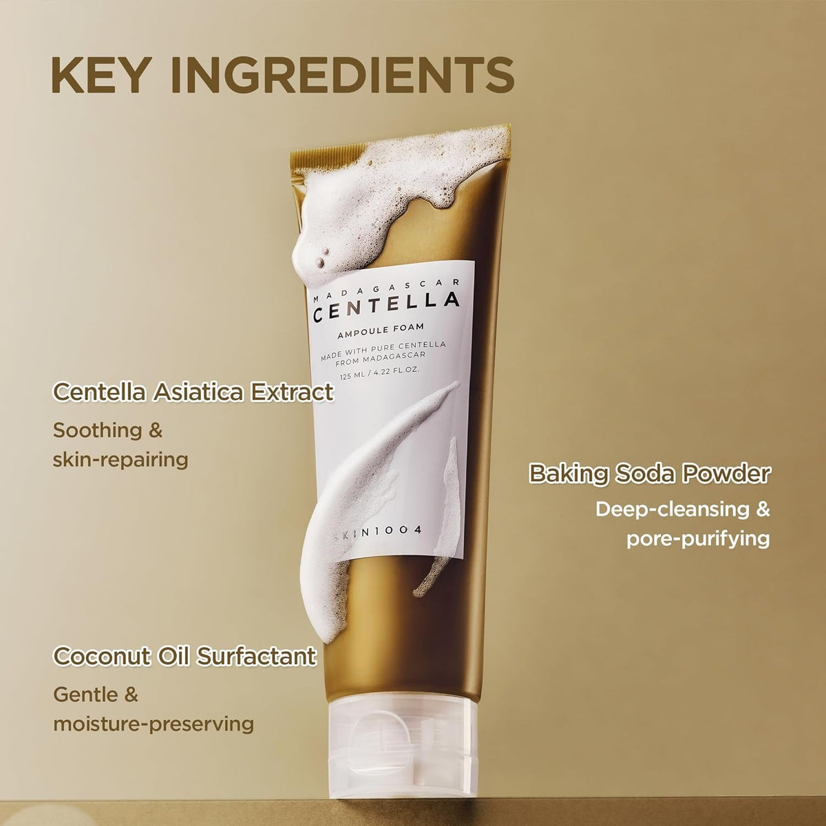 Skin1004 Madagascar Centella Ampoule Foam 4.22 oz