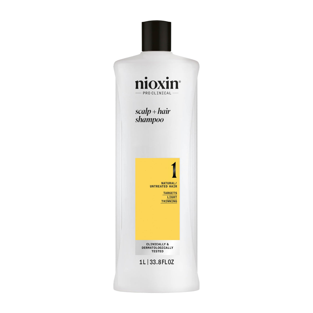 Nioxin System 1 Cleanser Shampoo, Fine Hair 33.8oz/1 Liter