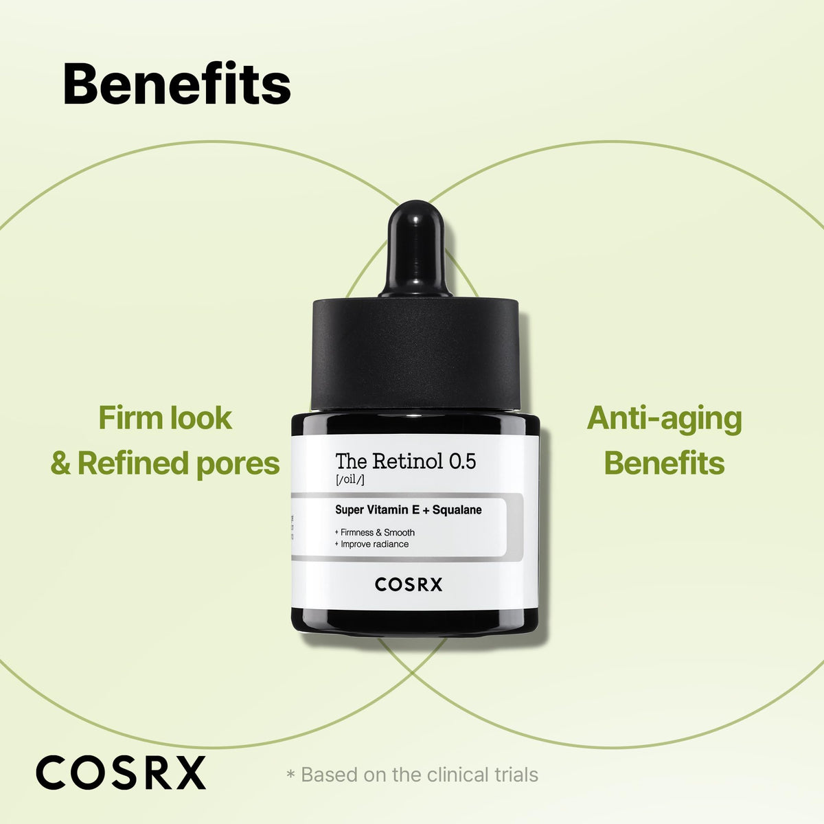 COSRX The Retinol 0.5 Oil Facial Oil 20ml (Unisex)